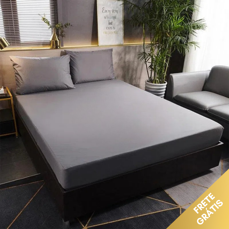 🔥 SUPER DESCONTO | ÚLTIMAS UNIDADES! 🔥 Jogo de Cama 400 Fios com Toque Acetinado | Frete Grátis