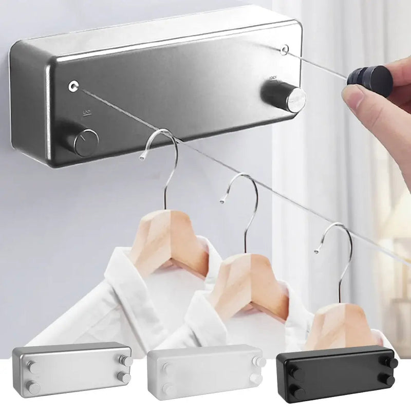 Varal de Parede Duplo - 4,2m Retrátil  - AeroDry™