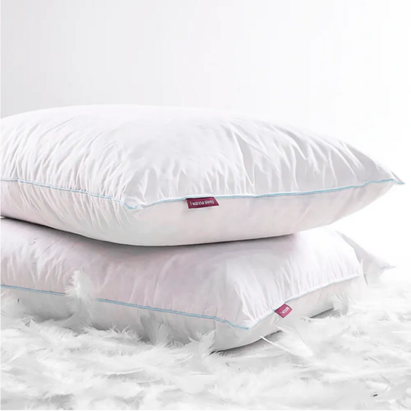 KIT de 2 ou 4  I  Travesseiros Plumas de Ganzo